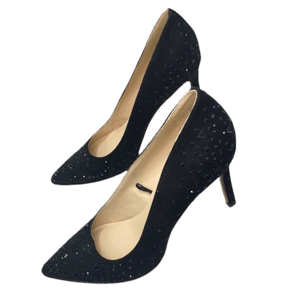 SOLD Marc Fisher Bling Rhinestones High Heels Pumps New Size 5.5